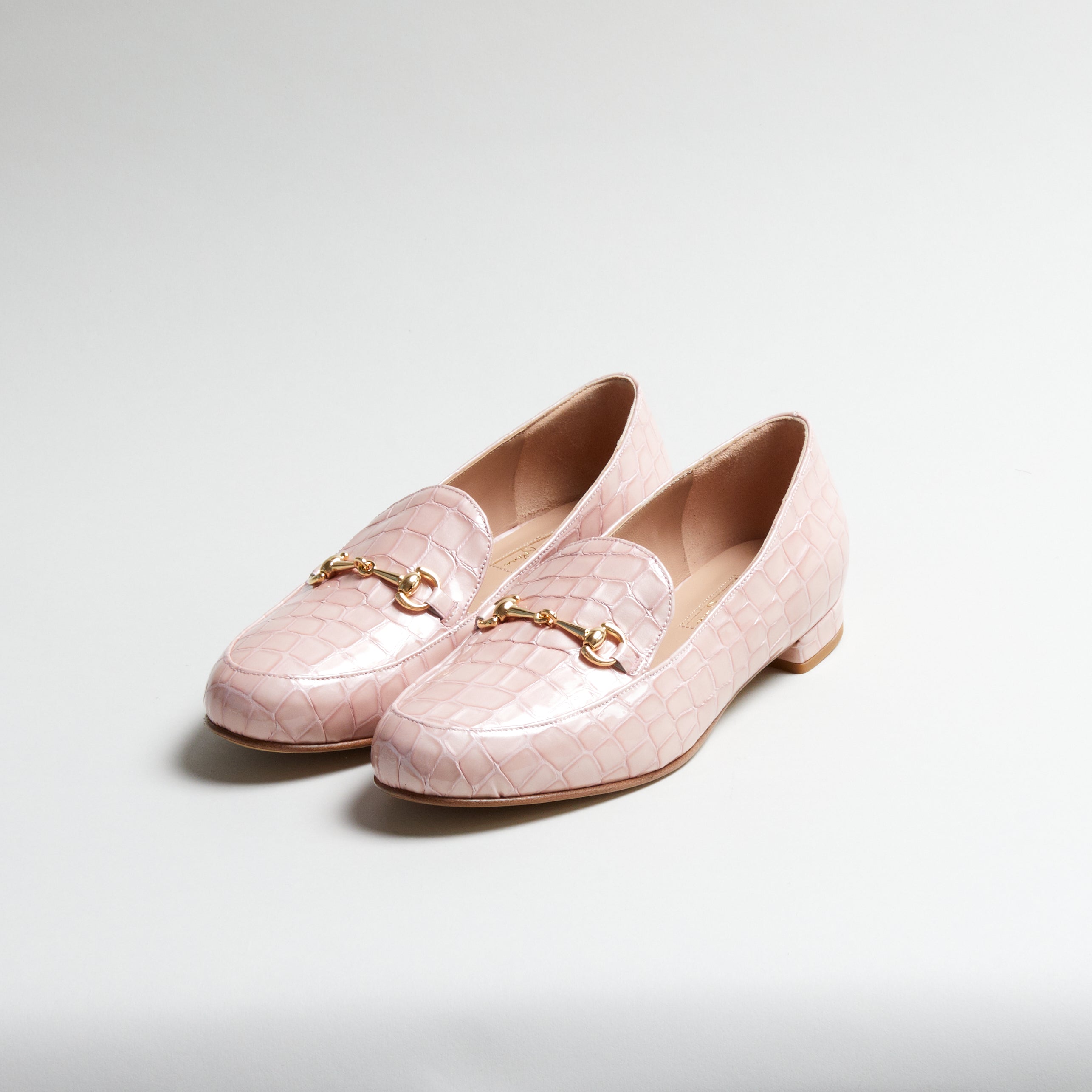 Dusty rose store loafers