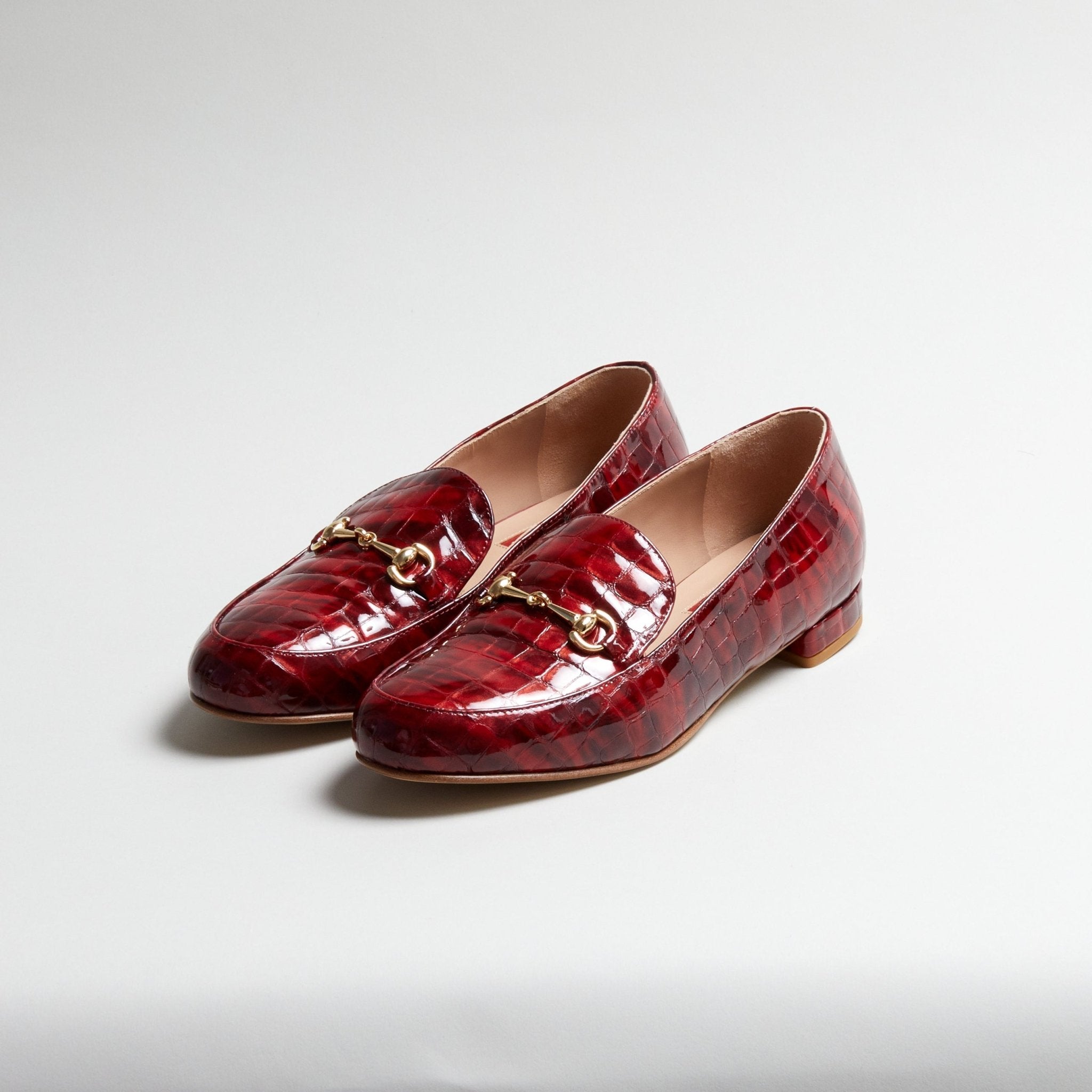 JEWELRY LOAFER エナメルレッド grounds jewelry loafer グラウンズ ローファー 赤 JEWELRY LOAFER