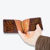 Croc Composition Wallet - Luna Selene
