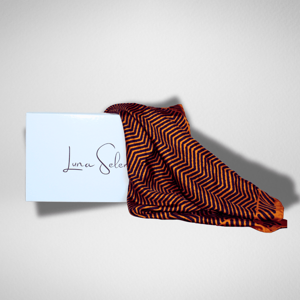 Luna Selene Atelier Silk Scarf | Limited Edition - Luna Selene