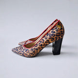 Veronica Leopard Pump - Luna Selene